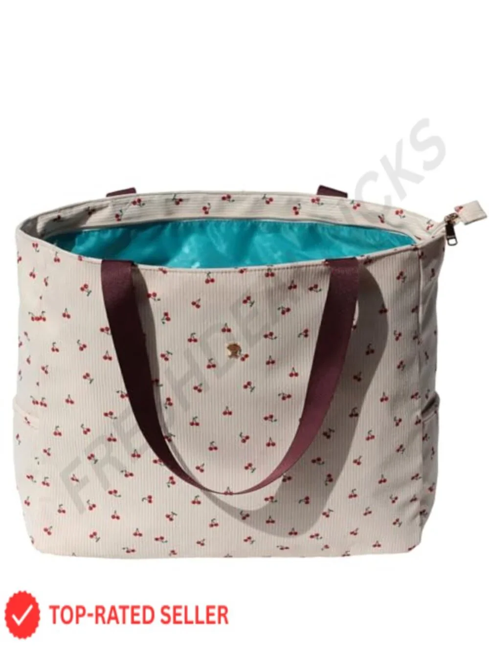 Oversize Water Resistant Tote Bag for Beach Gym Travel